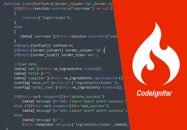 CodeIgniter Development | 24x7