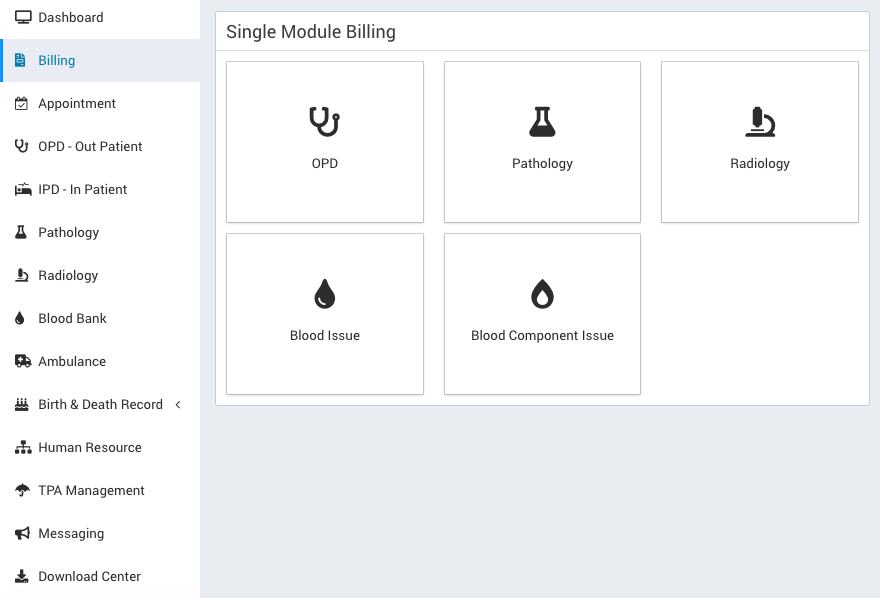 Billing Management