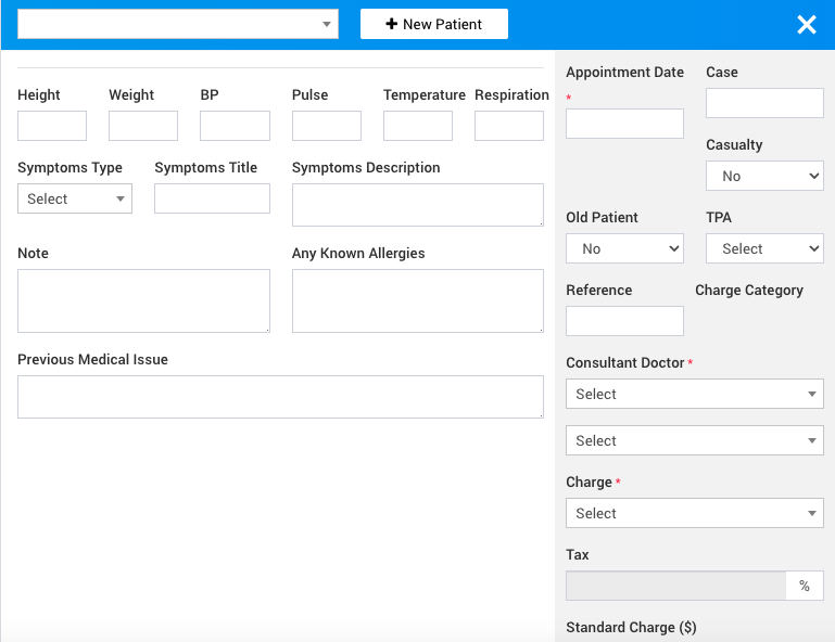 Patient Management Module