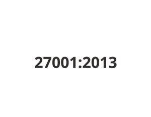 ISO Certified Company 27001:2013